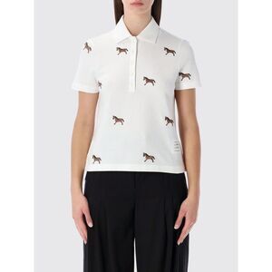 Thom Browne Polo Shirt Woman White